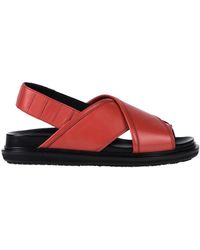 Marni Sandalias - Rojo