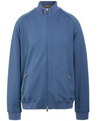 Moorer - Sweatshirt Cotton, Polyester, Elastane - Lyst