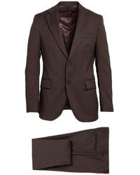 Tombolini - Dark Suit Wool, Lycra, Viscose - Lyst
