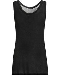 Ann Demeulemeester - Tank Top Cotton - Lyst