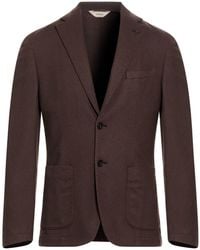 Paoloni - Dark Blazer Virgin Wool, Polyamide, Elastane - Lyst