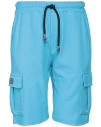 Takeshy Kurosawa - Azure Shorts & Bermuda Shorts Cotton - Lyst