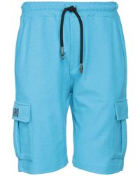 Takeshy Kurosawa - Azure Shorts & Bermuda Shorts Cotton - Lyst