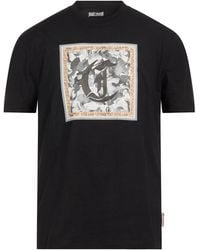 Just Cavalli - T-Shirt Cotton - Lyst