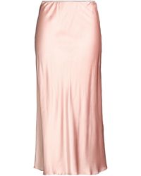 Roberto Collina - Midi Skirt Silk, Elastane - Lyst