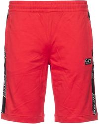 EA7 - Shorts & Bermuda Shorts Cotton - Lyst