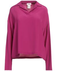 Ottod'Ame - Fuchsia Top Acetate, Silk - Lyst