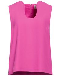 Compagnia Italiana - Fuchsia Top Polyester, Elastane - Lyst