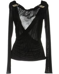 Roberto Cavalli - Top Viscose, Polyester - Lyst