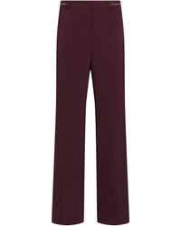 Kaos - Plum Pants Polyester, Elastane - Lyst