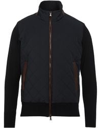 Paul & Shark - Puffer Virgin Wool, Polyester, Goat Skin, Lambskin - Lyst