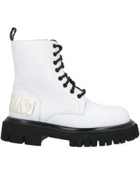 Moschino - Ankle Boots Calfskin - Lyst