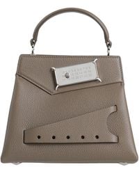 Maison Margiela - Taupe Handbag Cow Leather - Lyst