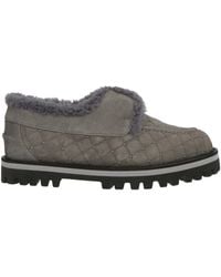 Le Silla - Loafers Leather, Shearling - Lyst