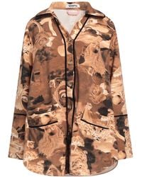 Vivetta - Camel Shirt Polyester, Elastane - Lyst