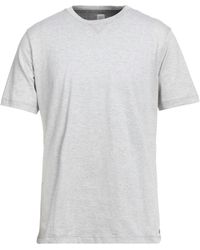 Eleventy Baumwolle T-Shirt mit gestreiftem Rand in Grün für Herren Herren T-Shirts Eleventy T-Shirts 