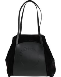 High - Shoulder Bag Cotton, Rayon, Elastane, Leather - Lyst