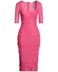 Ganni - Midi Dress - Lyst