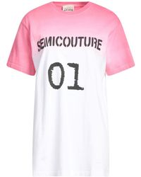 Semicouture - T-shirt - Lyst