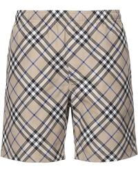 Burberry - Shorts & Bermuda Shorts Polyester - Lyst