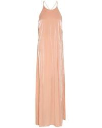 Ottod'Ame - Blush Maxi Dress Viscose, Polyester - Lyst