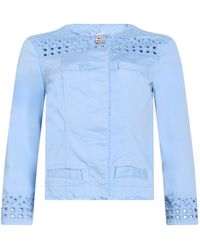 Liu Jo - Denim Outerwear Cotton, Elastane - Lyst