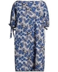 Weekend by Maxmara - Mini Dress Cotton - Lyst