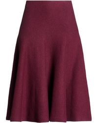 Alaïa - Midi Skirt Cashmere, Wool, Polyamide, Elastane - Lyst