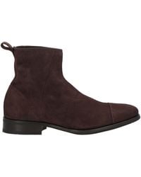Santoni - Ankle Boots Leather - Lyst