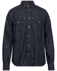 Versace - Camicia Jeans - Lyst