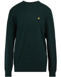Lyle & Scott - Dark Sweater Lambswool, Nylon - Lyst