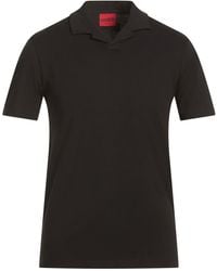 HUGO - Polo Shirt Cotton, Elastane - Lyst