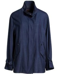 Moorer - Jacket Virgin Wool, Silk, Linen, Elastane - Lyst
