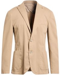 Barbati - Sand Blazer Cotton, Elastane - Lyst