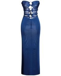 Tom Ford - Bright Maxi Dress Viscose, Polyamide - Lyst