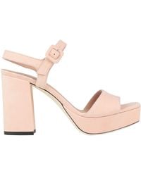 Pollini - Sandals Leather - Lyst