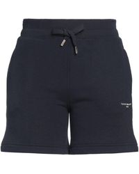 Tommy Hilfiger - Midnight Shorts & Bermuda Shorts Cotton, Polyester - Lyst
