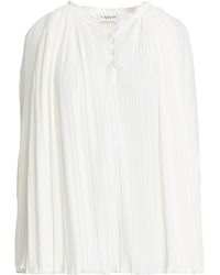 Lanvin - Top Polyester, Brass, Rayon - Lyst