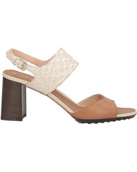Tod's - Sandals Leather - Lyst