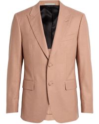 Caruso - Camel Blazer Wool - Lyst