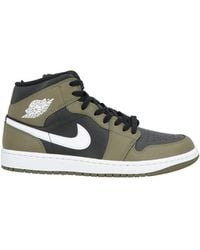 Nike - Military Sneakers Leather, Textile Fibers - Lyst