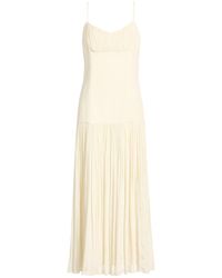 Sandro - Maxi Dress Polyester, Linen - Lyst