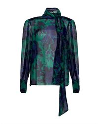 Liu Jo - Top Silk, Viscose - Lyst