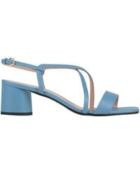 Pollini - Slate Sandals Calfskin - Lyst
