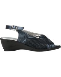 Valleverde - Sandals Leather, Textile Fibers - Lyst