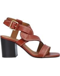 Chloé - Sandals Soft Leather - Lyst
