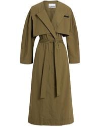 Ganni - Overcoat & Trench Coat - Lyst
