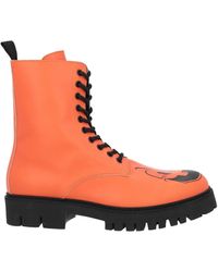 Orange Boots for Men - Lyst