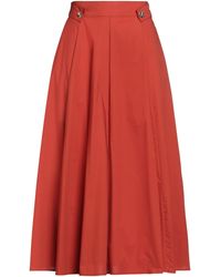 Liu Jo - Midi Skirt - Lyst