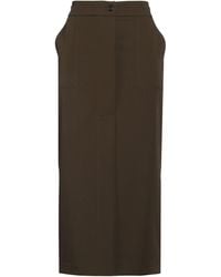 Pinko - Midi Skirt Polyester, Viscose, Elastane - Lyst